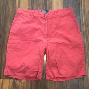 Polo Ralph Lauren Red Shorts Sz. 34